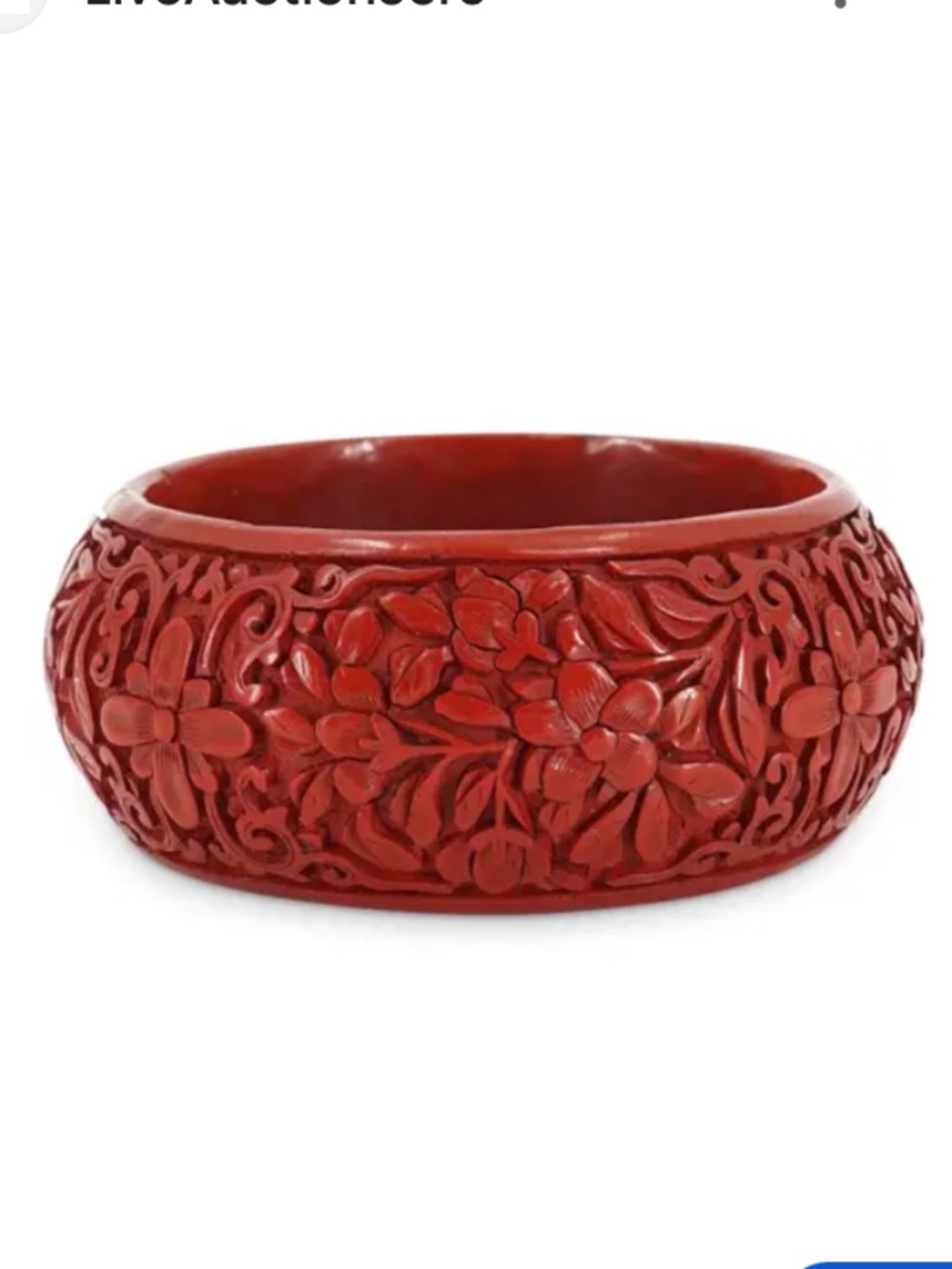 Cinnabar bracelet